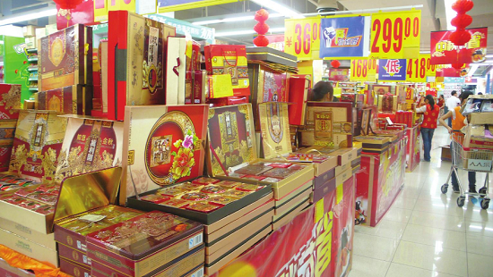 烟酒等传统礼品受冷落,大米成为馈赠亲友香饽饽(组图)