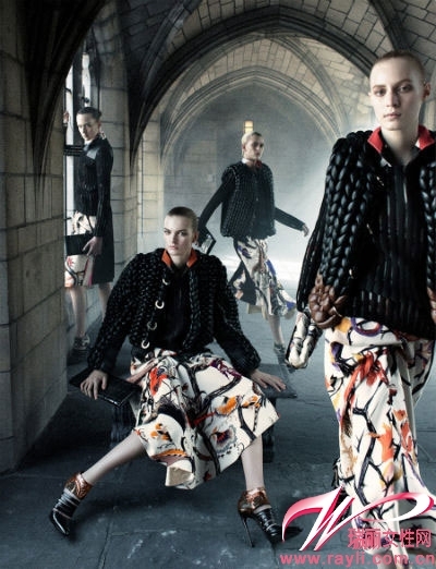 balenciaga 2011秋冬广告大片(组图)