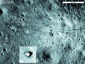 拍摄阿波罗登月点高分辨率照片驳斥怀疑论(