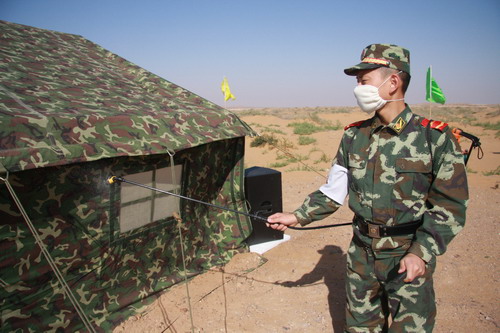 驻训官兵针对当前宁洽会暨中阿经贸论坛即将在银川举办,以及部队所