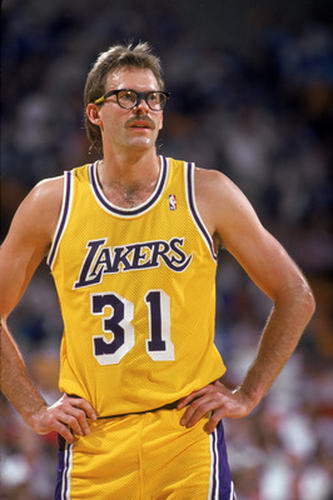 Lot Detail - 1987-88 Kurt Rambis LA Lakers Worn Home Warm-Up