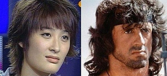 郭晶晶释小龙 姚明李宇春 看体娱明星撞脸后谁更 杯具
