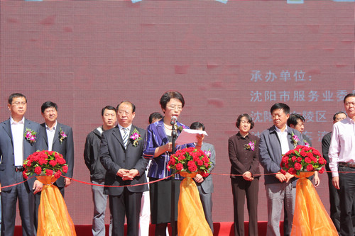 沈阳市副市长祁鸣女士致辞