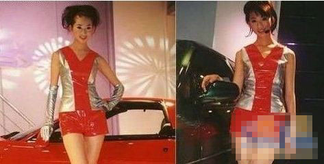 林志玲早期曾做車模