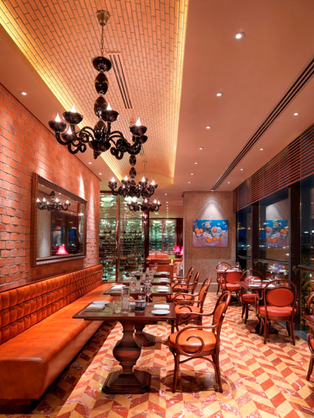 上海世博洲际酒店巴赛丽意大利餐厅商务餐