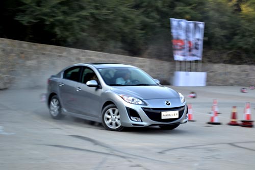 Mazda3星骋 长春上市试驾会在卡伦湖举行