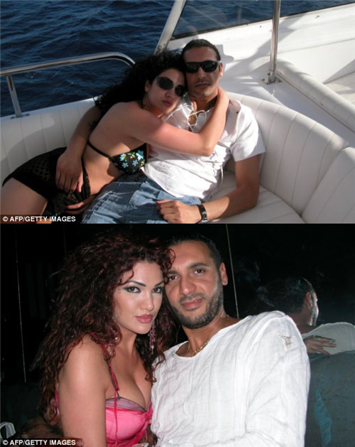 卡扎菲五子汉尼拔与妻子艾琳乘坐豪华游轮在红海游玩；并在突尼斯一家高级餐厅就餐。
