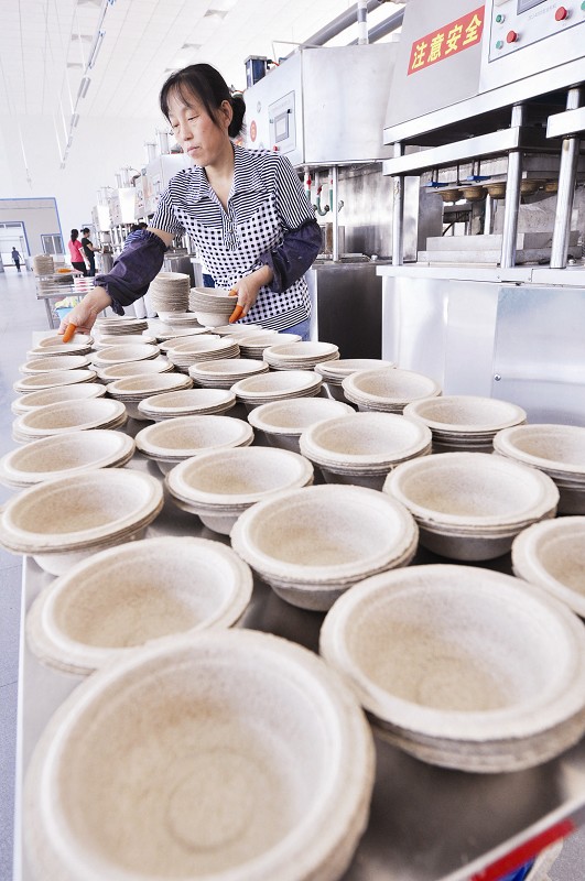 秸秆餐具设备厂家 小麦秸秆餐具生产技术