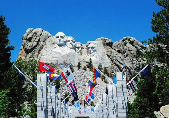 探访拉什莫山总统巨像 美国的山顶奇观(组图)-搜狐滚动