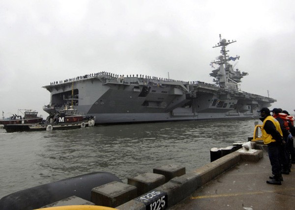 美国海军或因经费压力令华盛顿号航母提前退役