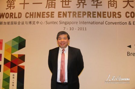 新加坡中华总商会会长:中国崛起给华商带来机