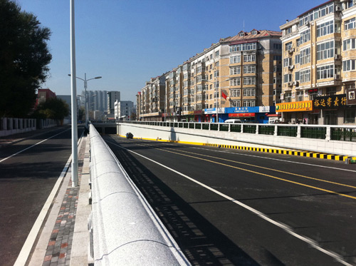 哈尔滨市淮河路改造完毕10月8日全面通车