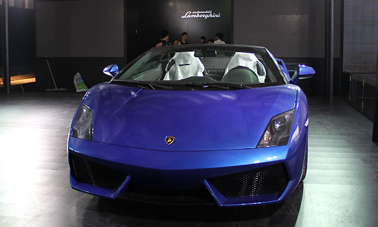 2011杭州车展探馆 兰博基尼aventador lp 700 4高清图片