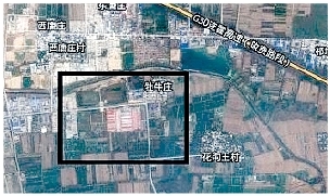 看卫星地图意外发现郑州东部有块地形似河南地