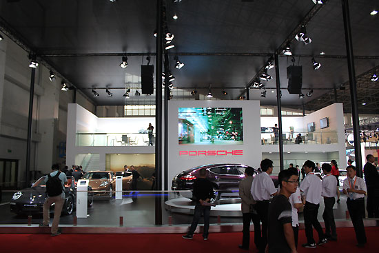 2011杭州车展 保时捷展台车型采风(组图)
