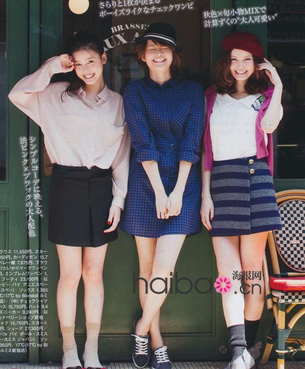复古装穿出摩登感!日本时尚杂志《Mina》201