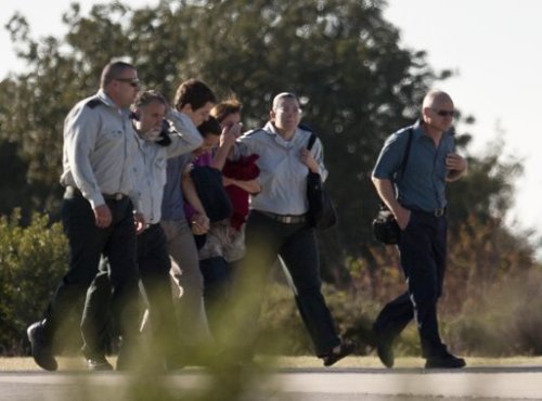 2011年10月18日，家人迎接获释的以色列士兵沙利特