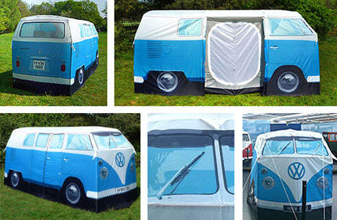 大众汽车帐篷 vw camper van tent(组图)