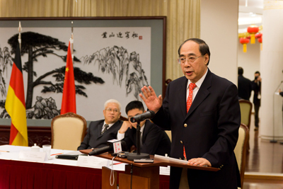 驻德国大使吴红波就中国在德投资情况举行新闻发布会
