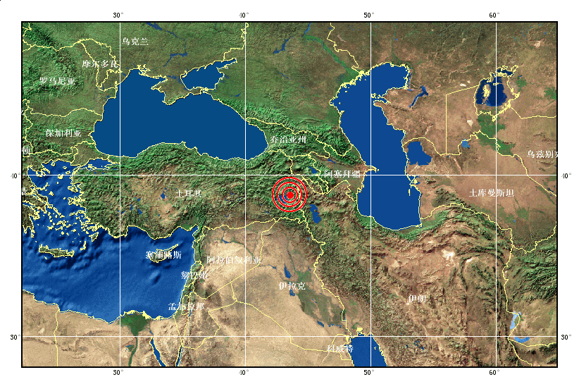 土耳其发生7.3级地震