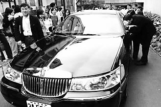 陈水扁的林肯型防弹车