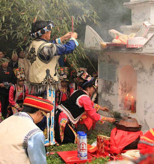 在京羌族同胞举办羌历年庆祝活动 回馈社会恩情