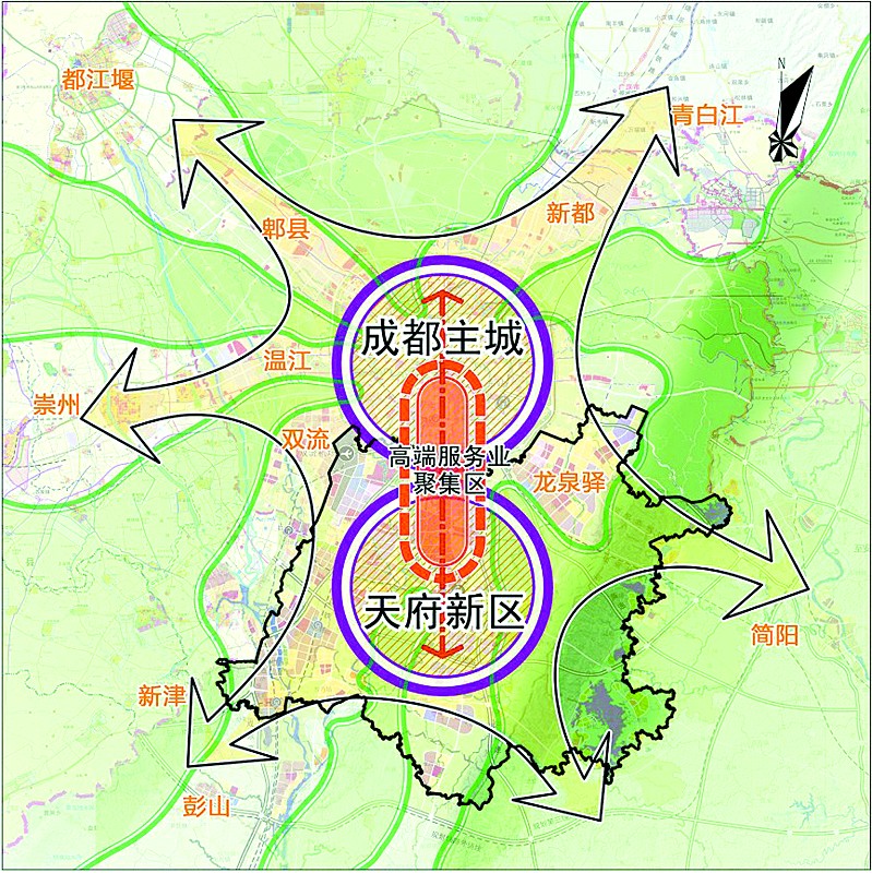 天府新区人口_天府新区敲定650万人口容量 居民可步行上下班