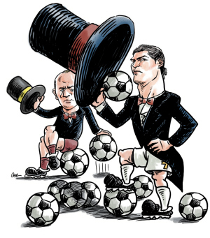 欧洲足球联赛今年流行帽子戏法 罕见事情成普