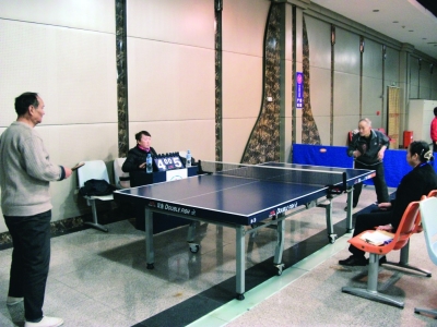 新村杯第一届乒乓球比赛举行(图)
