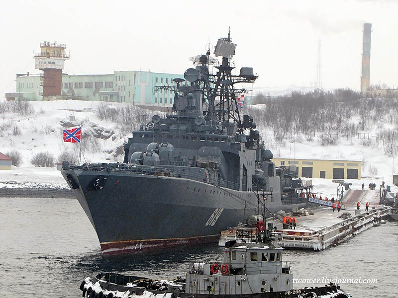 俄罗斯北方舰队:俄海军老大 实力最强(组图)