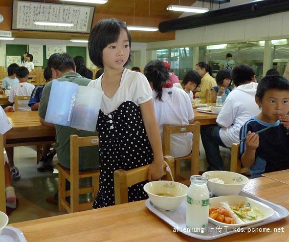 和日本孩子共进午餐 我们败得很彻底(图)
