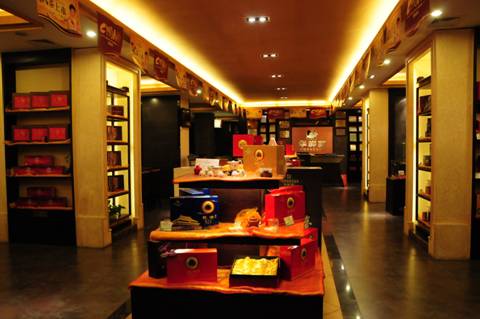 面积800平米，中国最大茶叶门店，华祥苑沈阳市府店