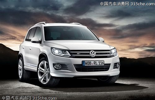 大众发布新款tiguan r-line 外观更动感(组图)