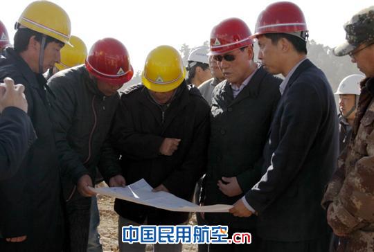 云南机场集团周凯等领导调研泸沽湖机场等建设