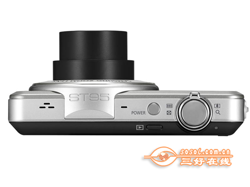 三星st95是一款针对家庭用户使用的家庭卡片机,其外观