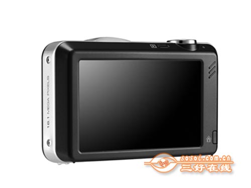 三星st95是一款针对家庭用户使用的家庭卡片机,其外观