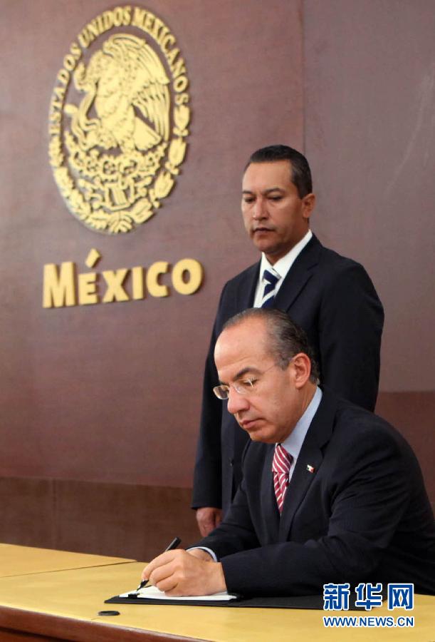 墨西哥内政部长在坠机事件中遇难(高清组图)