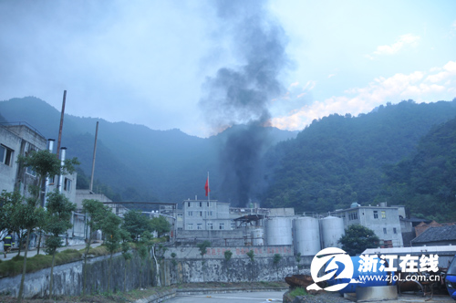 温州一化工厂发生安全生产事故