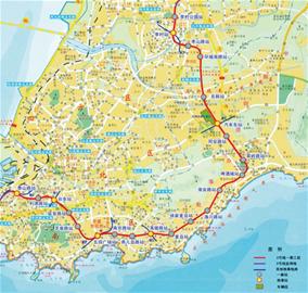 地铁规划映射大青岛发展轨迹(组图)