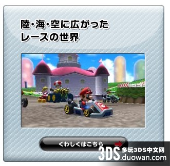 任天堂超人气3DS游戏《马里奥赛车7》游戏前