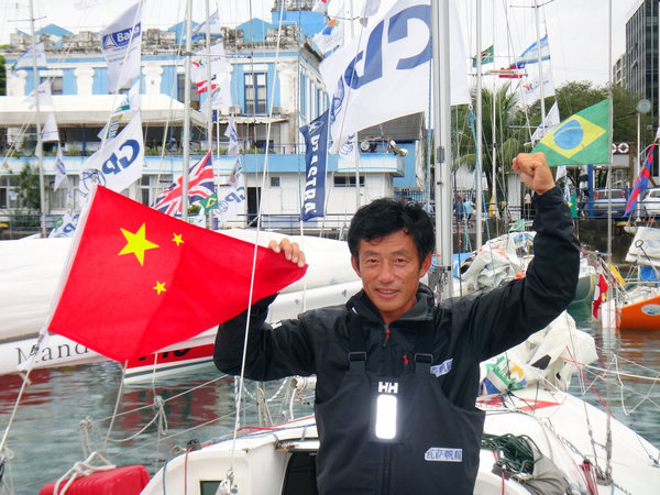 郭川驾瓦萨号成功抵达巴西 中国人再创帆船历