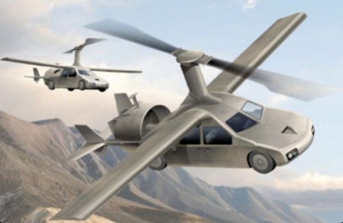 美国AAI公司设计的飞行悍马车概念图