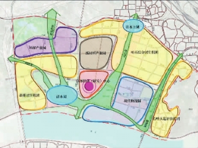 清水塘生态工业新城规划蓝图