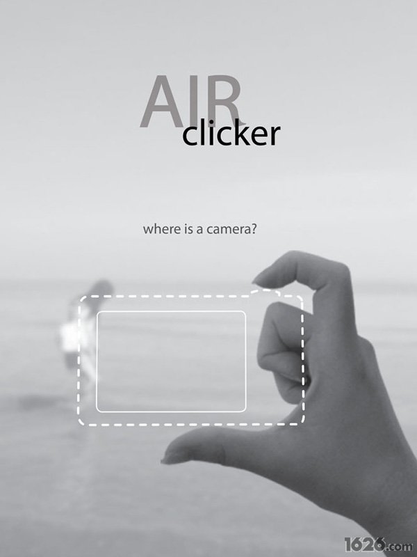 创意袖珍空气相机(air click)by yeon su kim(组图)
