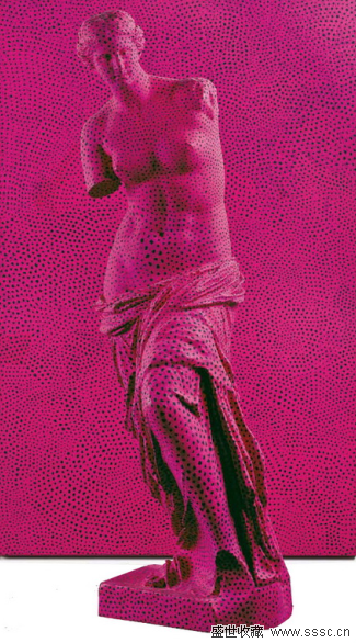 《维纳斯–被无限网所抹杀的维纳斯雕像》