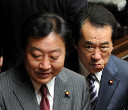 野田佳彦取代菅直人 日本五年六换首相