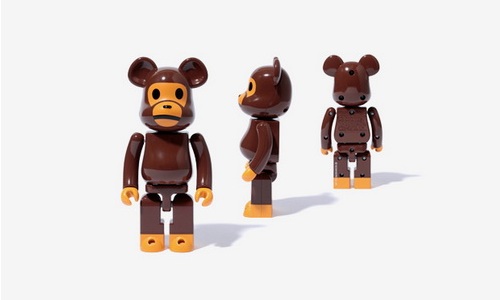 bape × medicom toy world wide tour 2 超合金be@rbrick baby milo
