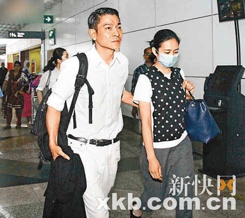 刘德华与朱丽倩.资料图