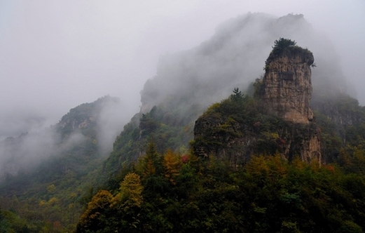 平顺天脊山云雾仙境(组图)