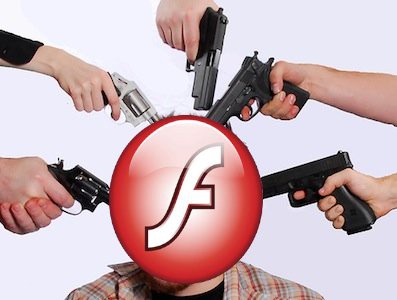 史蒂夫抨击Flash耗电，因此iPhone等多款苹果产品不支持Flash，果粉在乔布斯现实扭曲力场的影响下敌对Flash。
